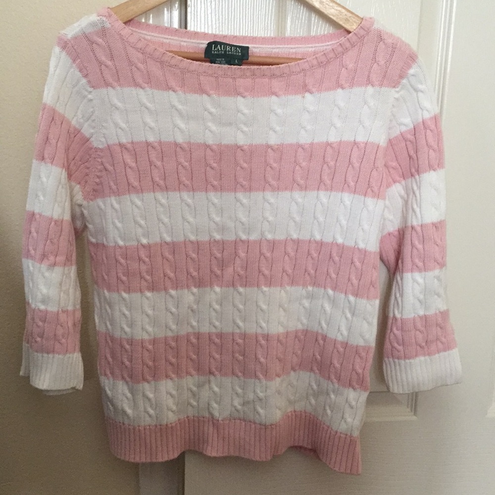 COPY - Lauren Ralph Lauren cable knit cotton sweater